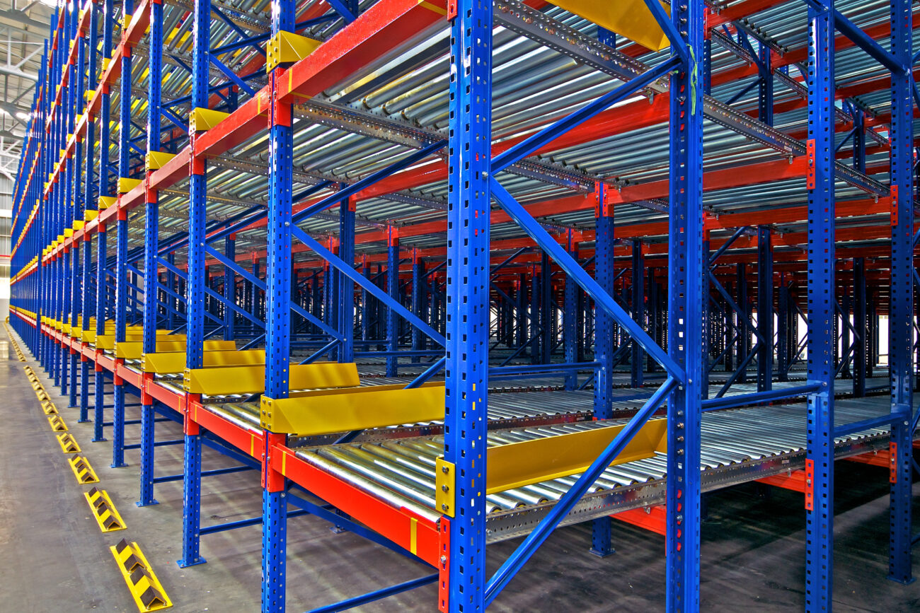 Warehouse storage, shelving, metal, pallet racking systems